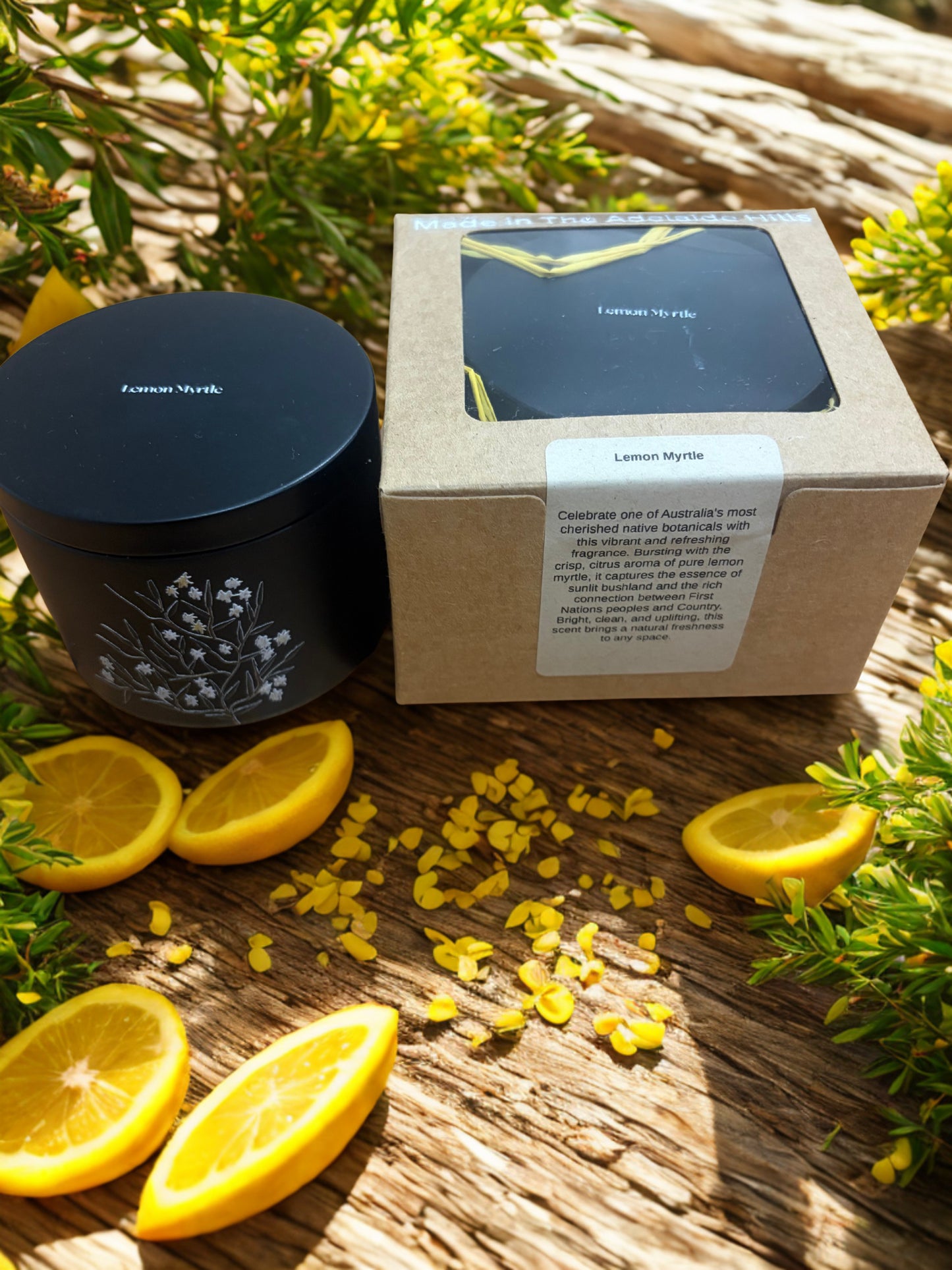 First Nations - Lemon Myrtle Tin Candle