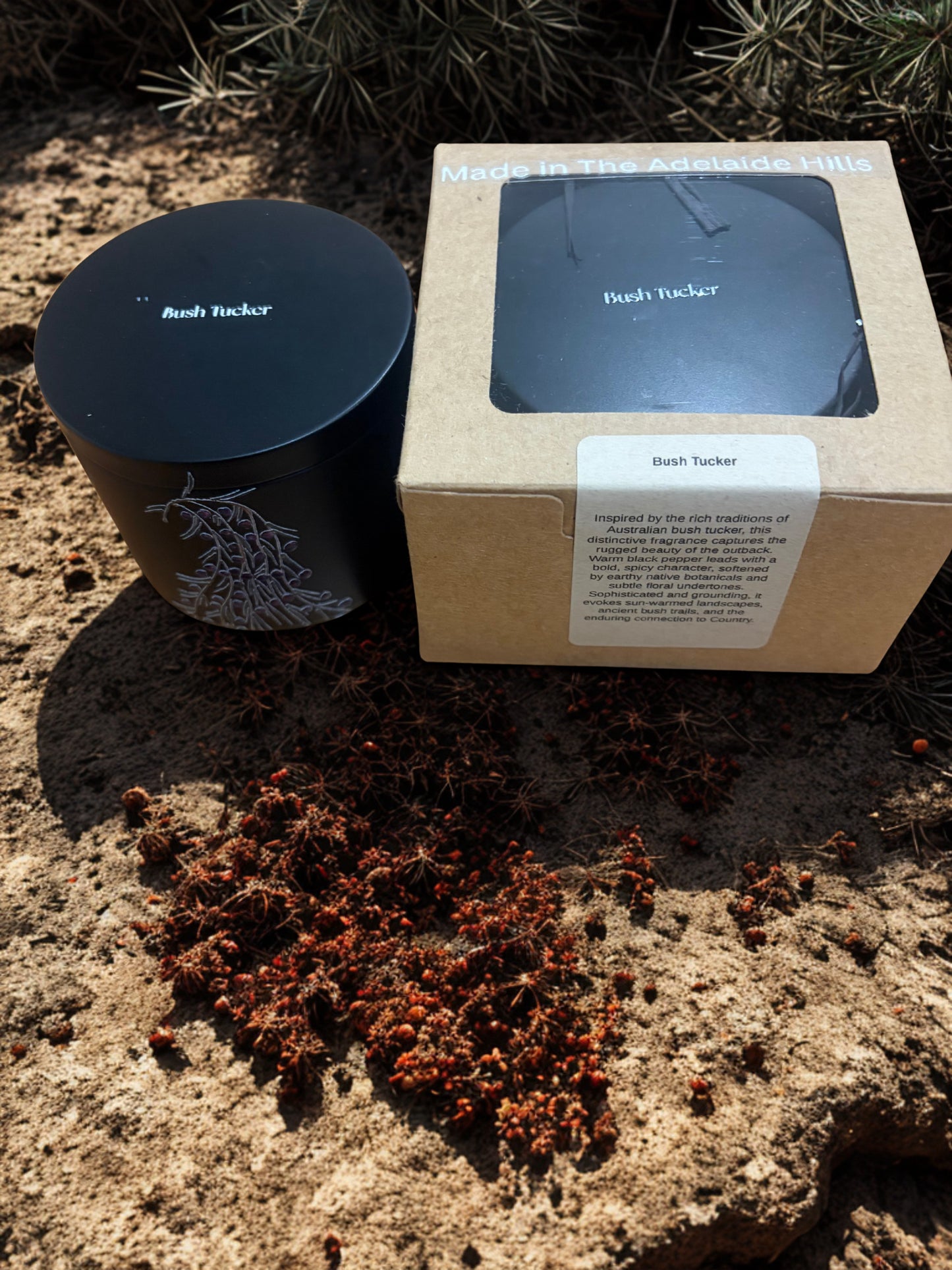 First Nations - Bush Tucker Tin Candle