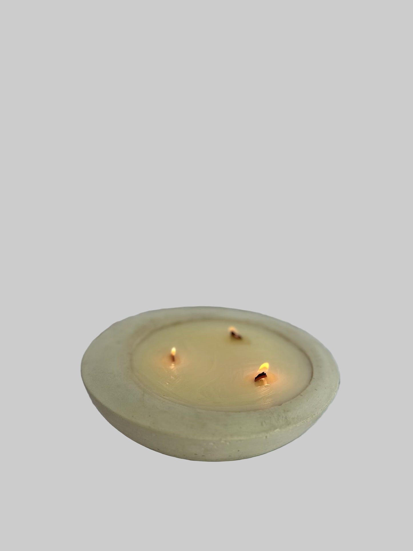 Cement Round & Curve Candles