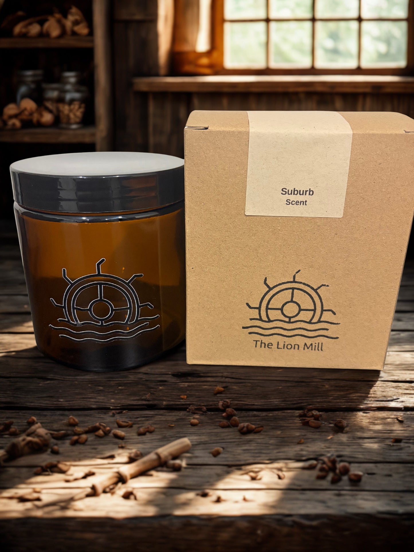 The Lion Mill - Oakbank (Cedar & Leather) Candle