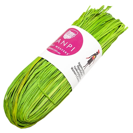 Raffia - 25gm Lime