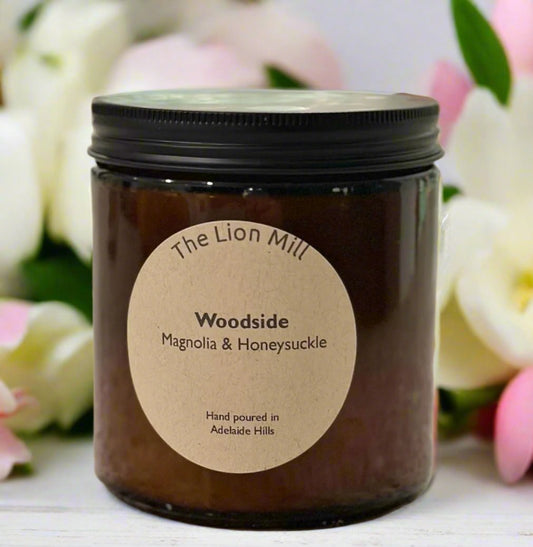 The Lion Mill - Woodside (Magnolia & Honeysuckle) Candle
