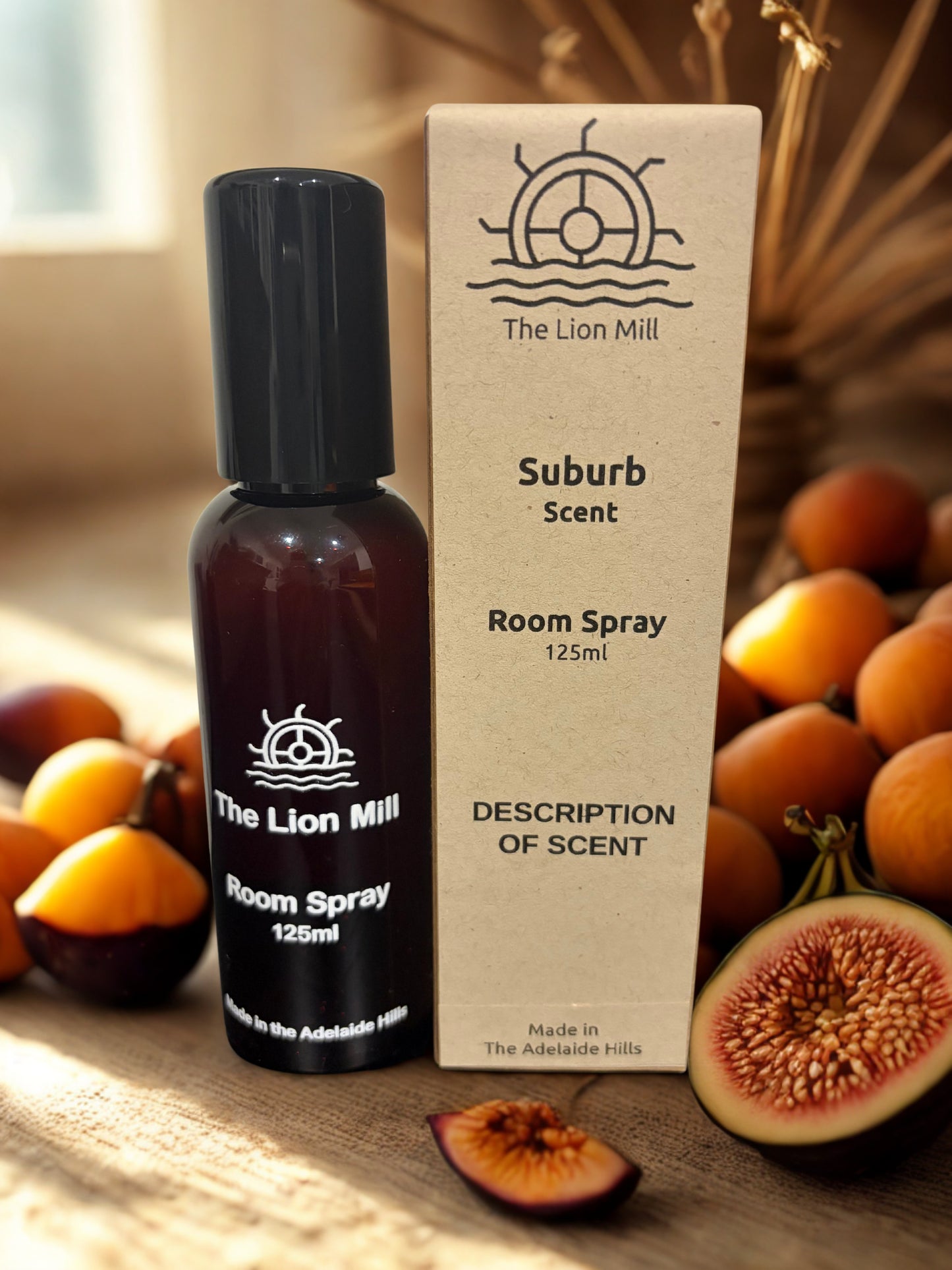 The Lion Mill - Barossa (Fig & Apricot) Room Spray