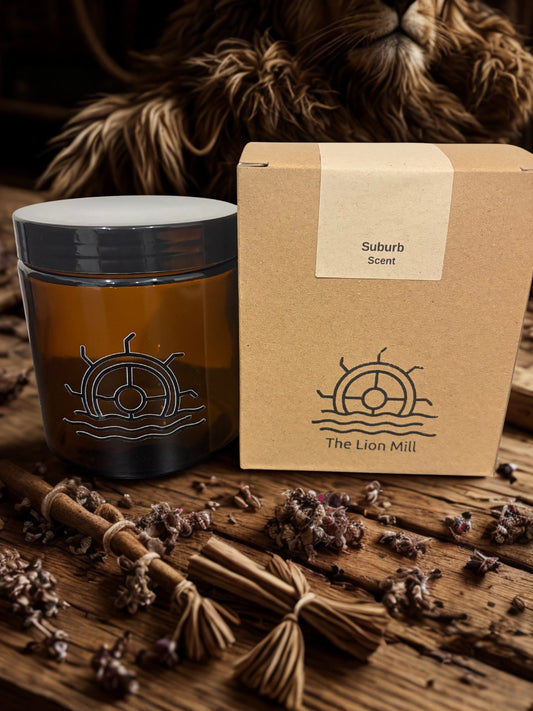 The Lion Mill - Bridgewater (Patchouli & Sandalwood) Candle