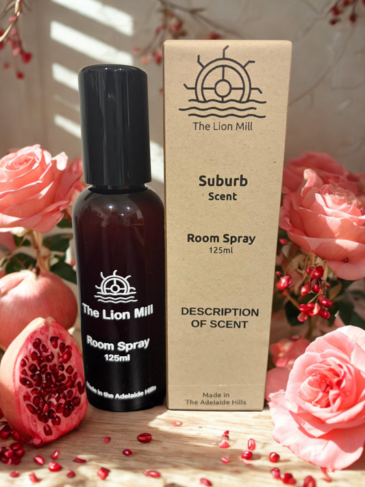 The Lion Mill - Mount Barker (Pomegranate, Rosewater & Amber) Room Spray