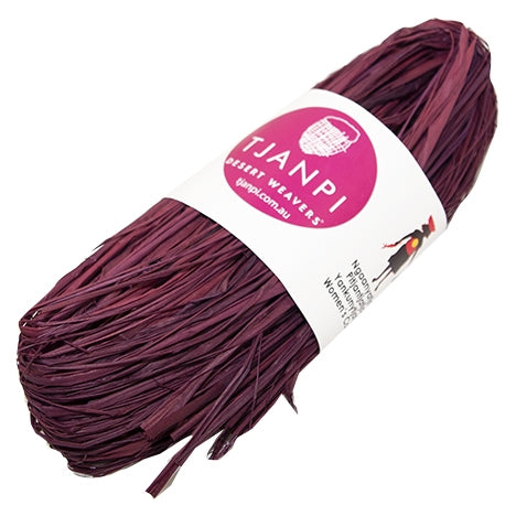 Raffia - 25gm Burgundy