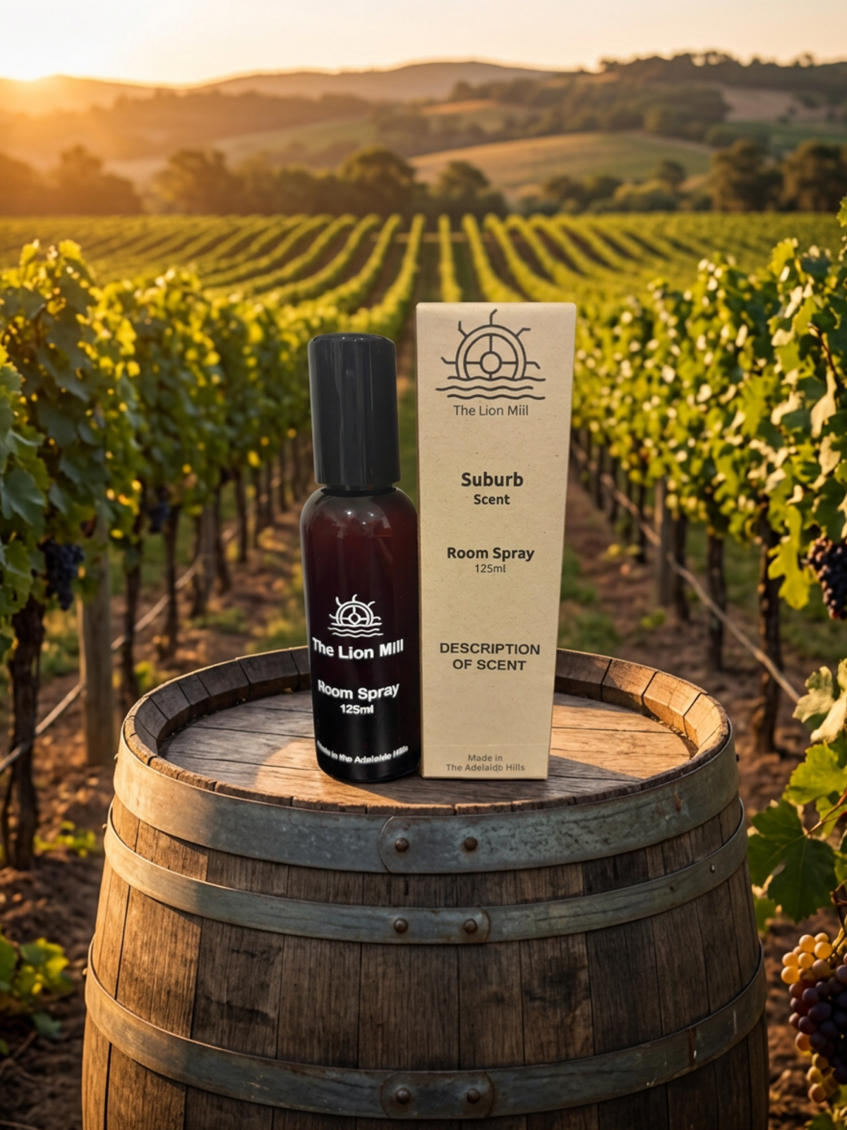 The Lion Mill - Clare (Shiraz) Room Spray